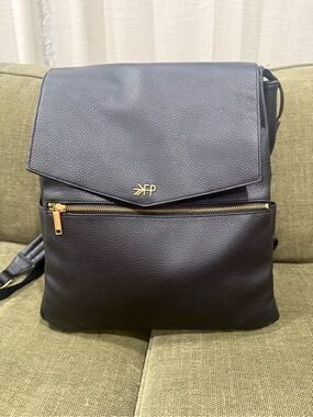 Freshly Picked Diaper Leather Backpack with Gold Hardware NWOT